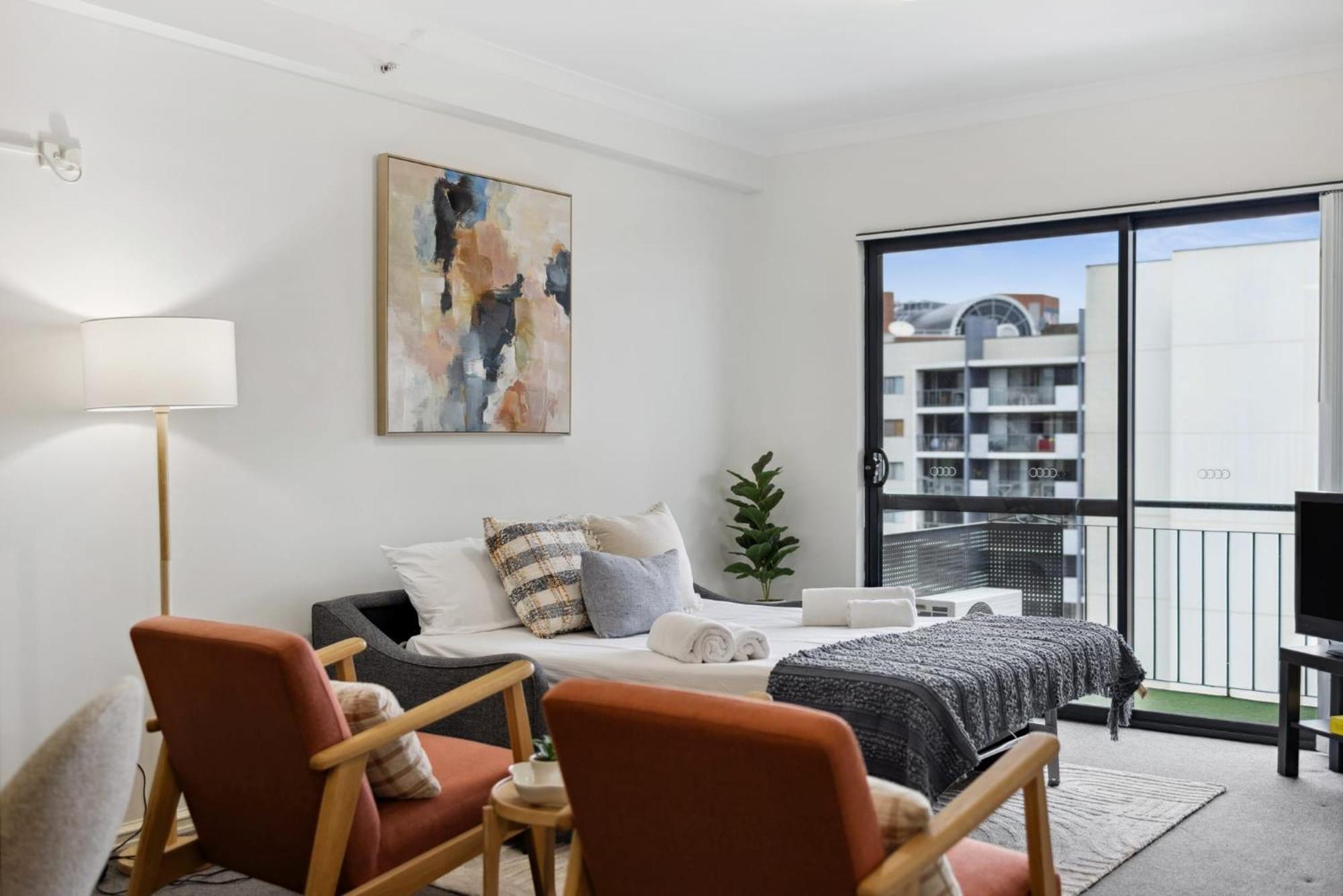 Cozy City Apartment With Stunning Views And Ameni Perth Exterior foto